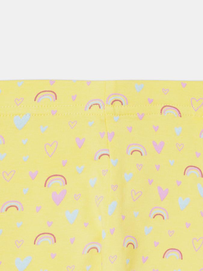 R&B Girls Yellow Leggings image number 3