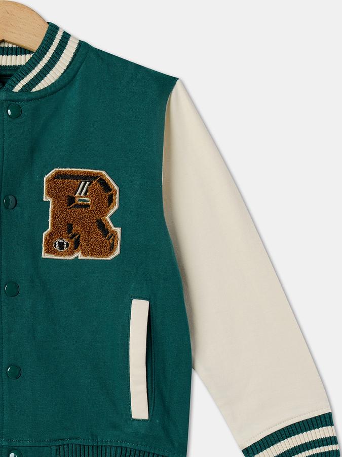 Boys Colour-block Jacket image number 2