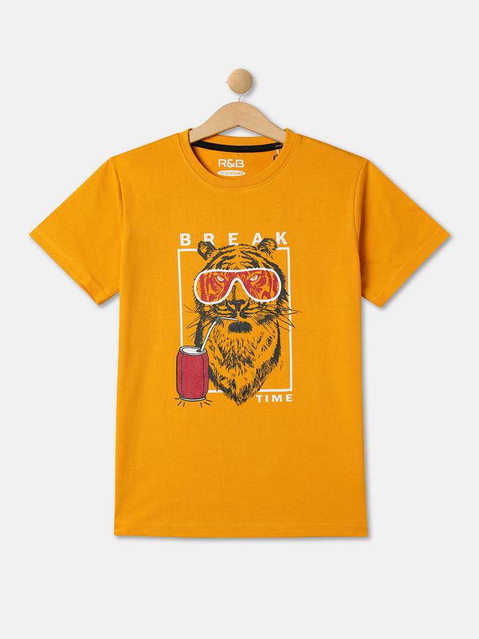 R&B Boys Orange T-Shirts