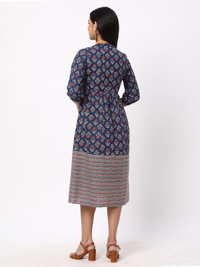 Women Printed A-Line Dress image number 2