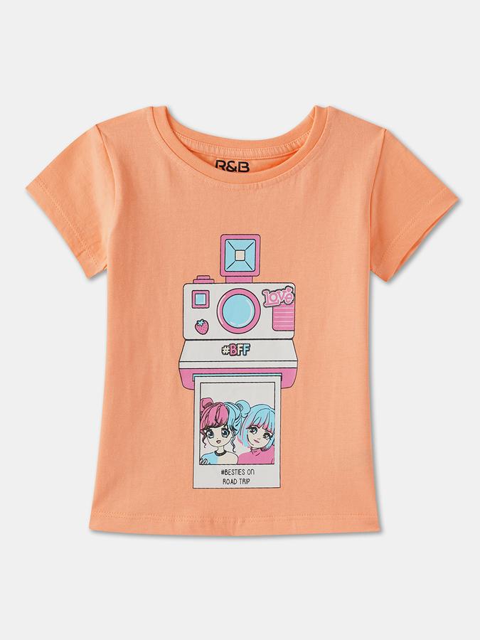 Girls Solid T-shirt