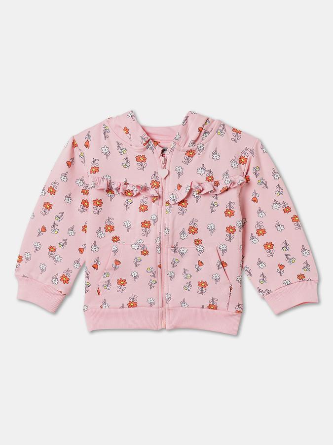 Full Sleeve Printed Baby Girls Sweatshirt image number 0