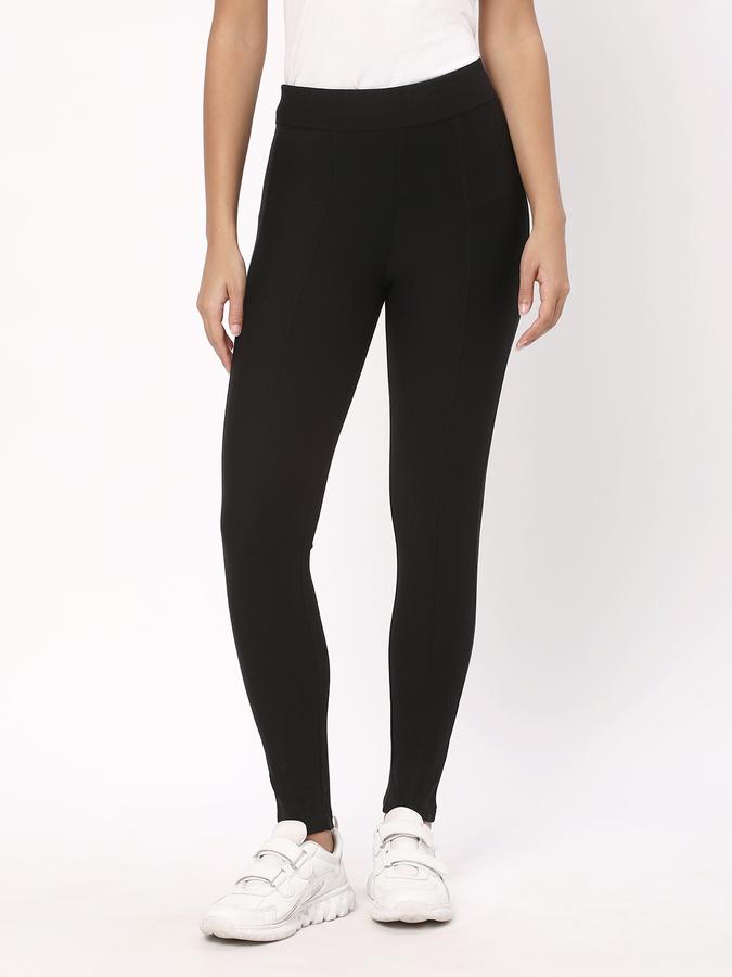 R&B Women Black Pants & Trousers