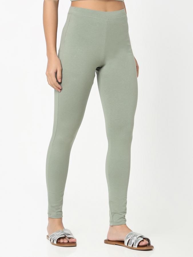 R&B Women Jade Solid Leggings