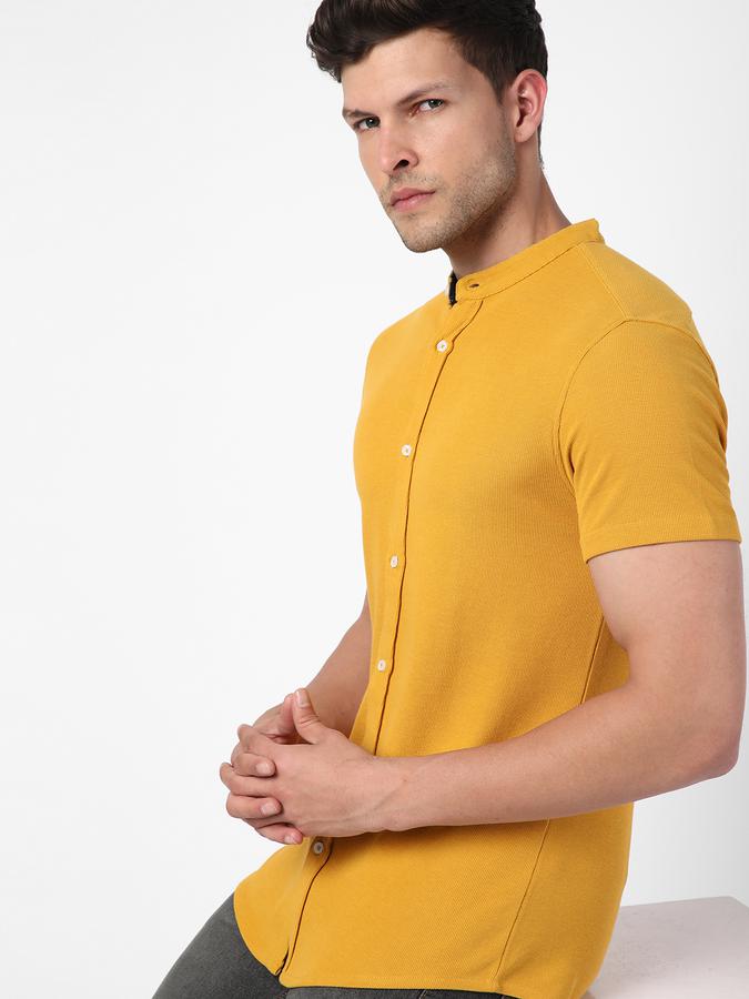 R&B Men Yellow Shirts