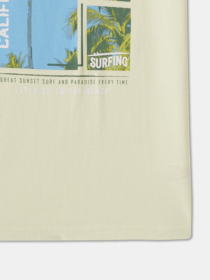 Boys Regular Fit Short Sleeve Crew Neck T-Shirt