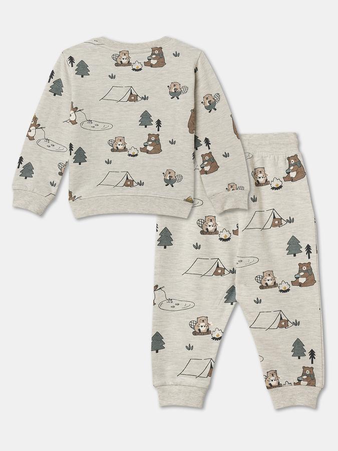 Baby Boys Casual Sweatshirt Track Pants image number 1