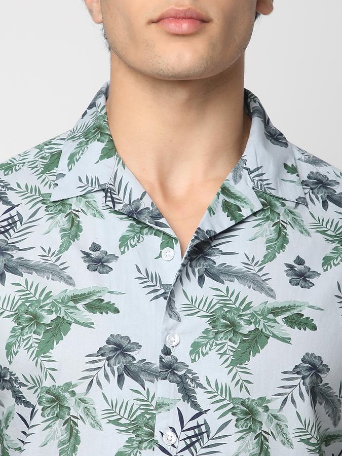 Men Printed Casual Shirt image number 3
