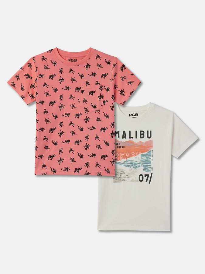 Boys Regular Fit Short Sleeve Crew Neck T-Shirt