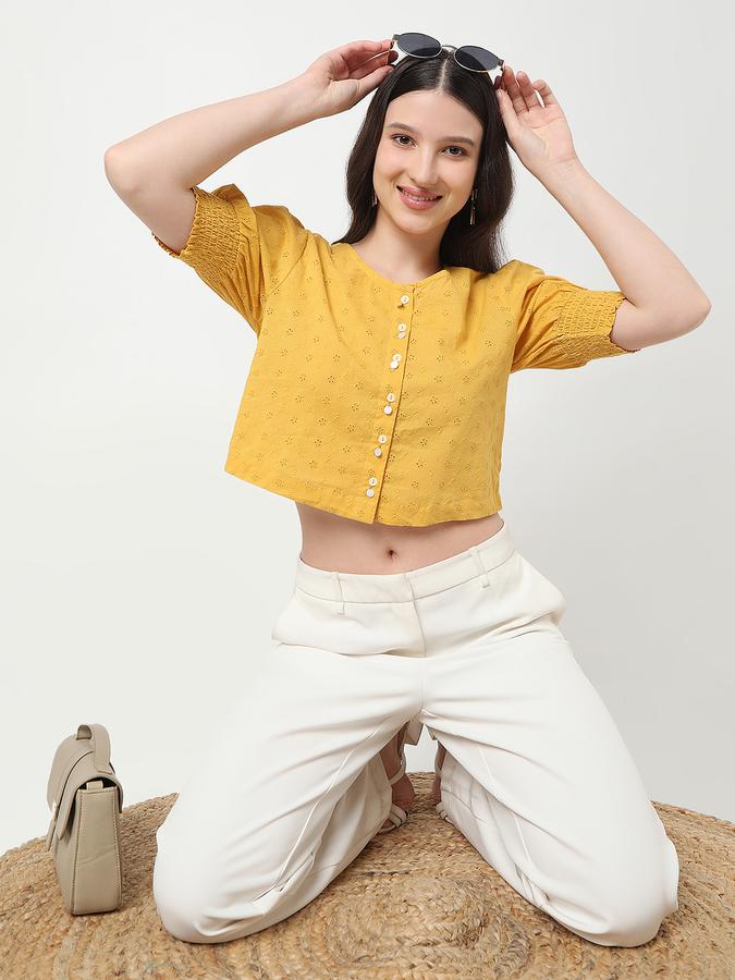 R&B Women's Yellow Top