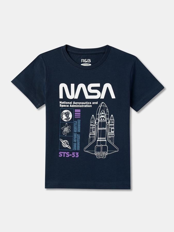 Boys Pack of 3 Graphic Print Regular Fit T-Shirt image number 3