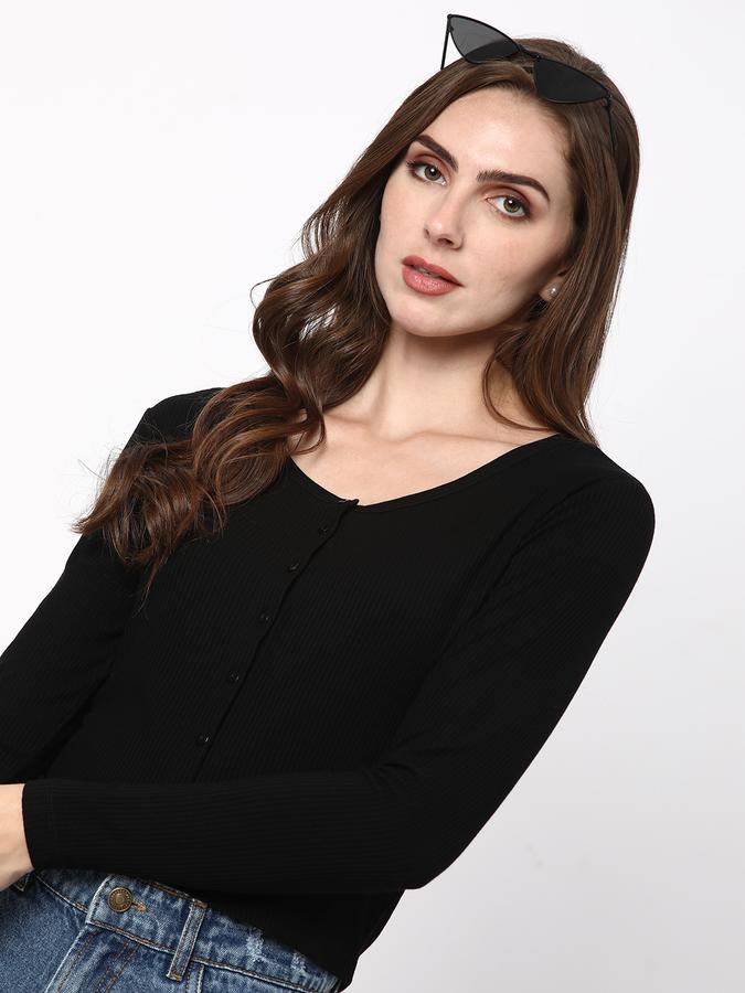 Women Casual Solid Top image number 0