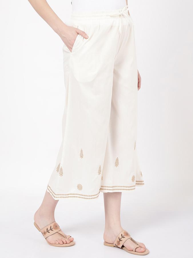 Women Relaxed Fit Palazzos image number 2