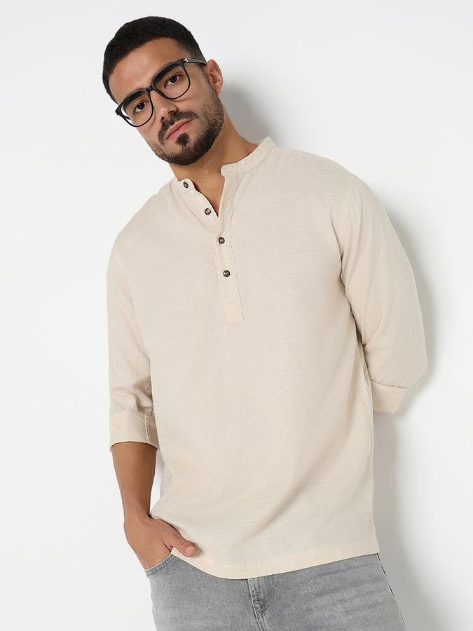 Men Solid Casual Shirt