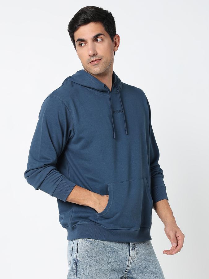 Full Sleeve Solid Men Sweatshirt image number 3