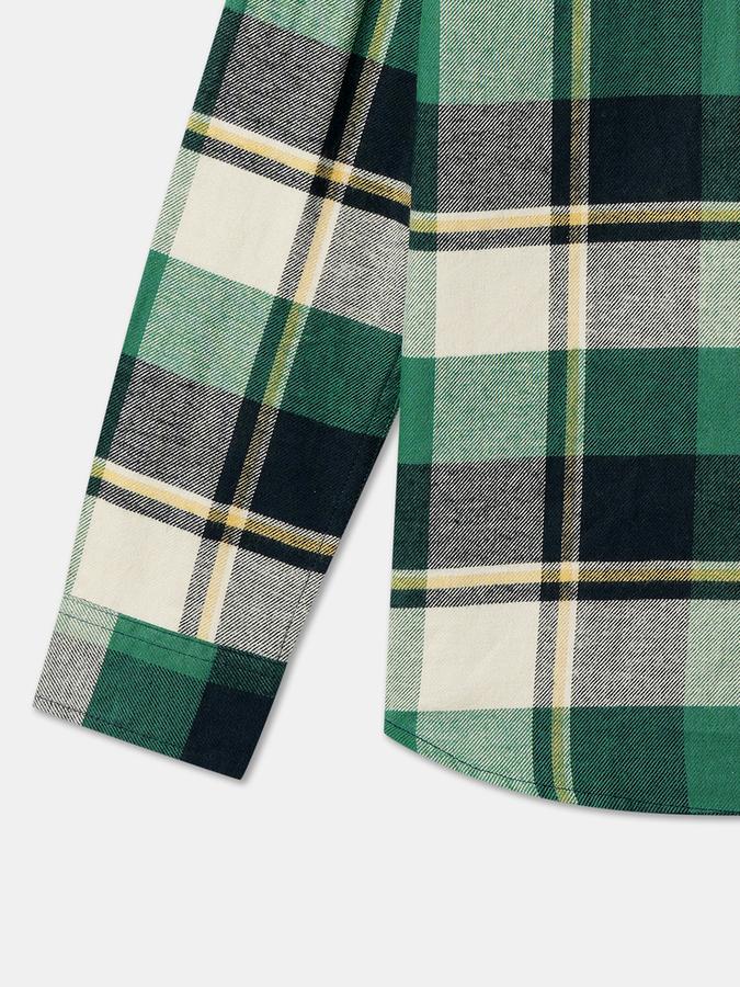 Boys Checked Regular Fit Shirt image number 3