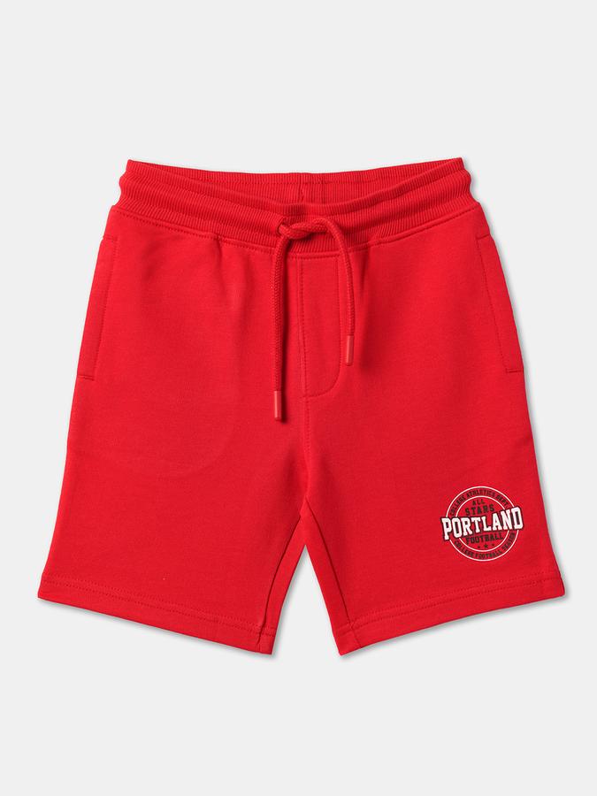 Boys Regular Fit Flat-Front Shorts image number 0
