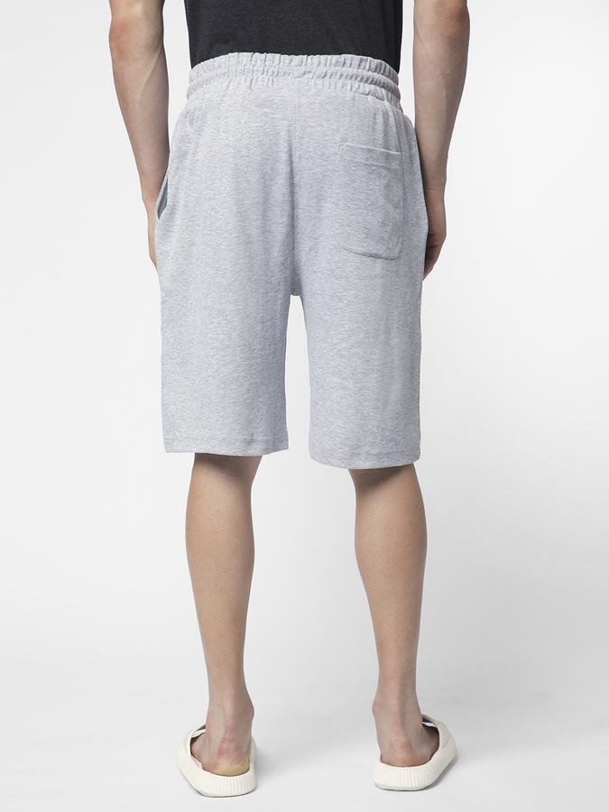 MENS LOUNGE SHORTS RICE KNIT FABRIC  image number 2