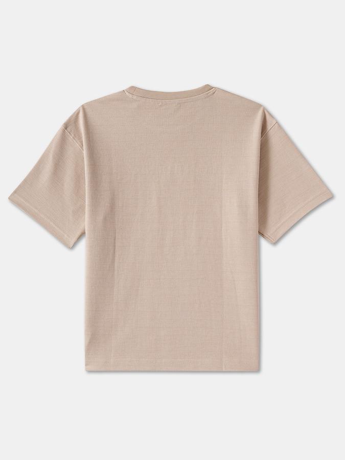 Boys Regular Fit Short Sleeve Crew Neck T-Shirt