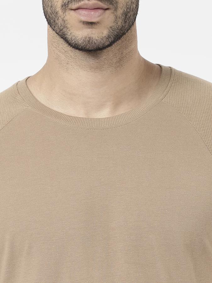 R&B Men Beige T-Shirts image number 3