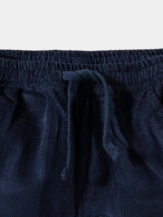 Boys Cotton Regular Fit Drawstring Waist Open Hem Track Pants