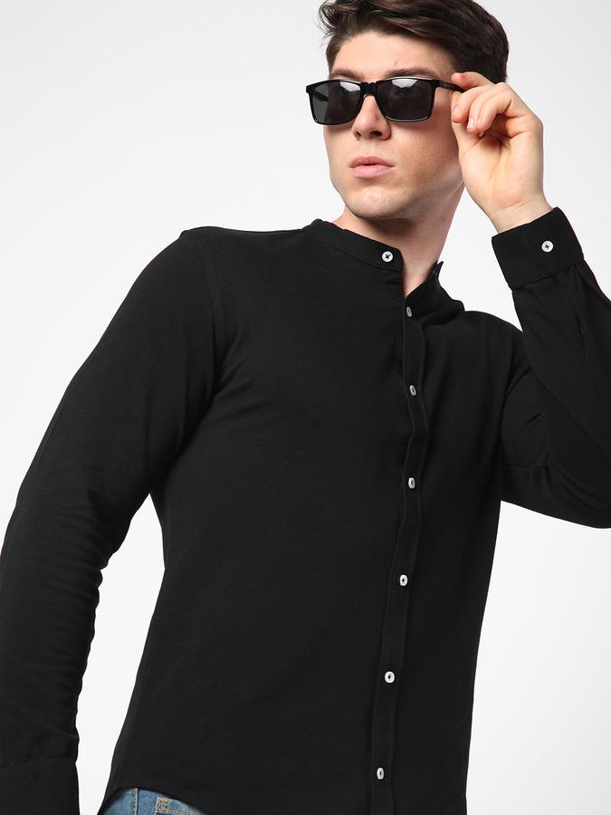 R&B Men Black Shirts image number 0