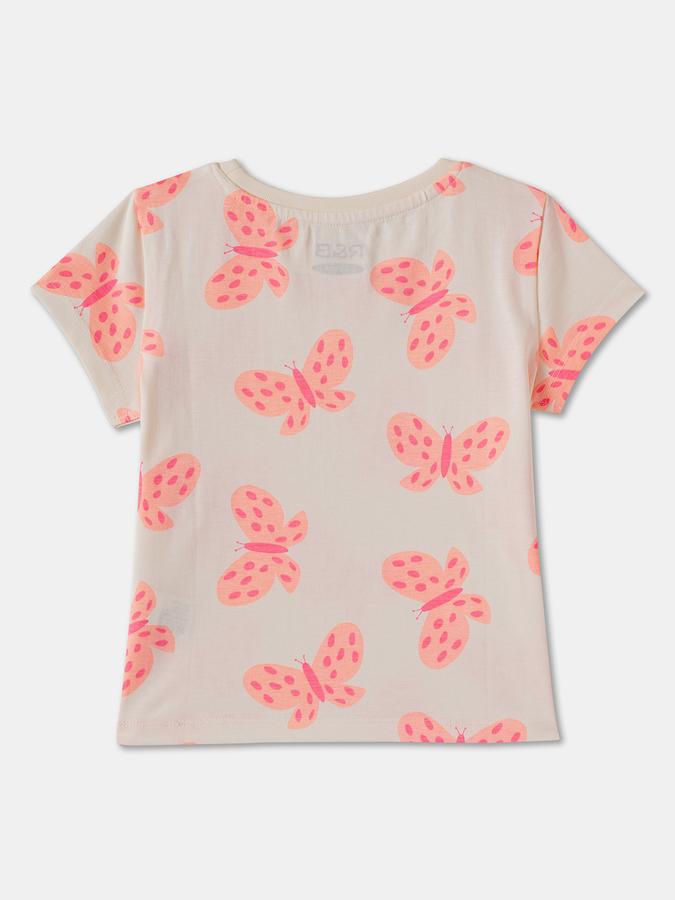 R&B GIRLS Short Sleeves GRAPHIC TEE image number 1
