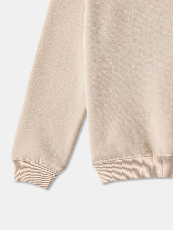 Boys Cotton Blend Relaxed Fit Crew Neck Graphic Sweatshirt