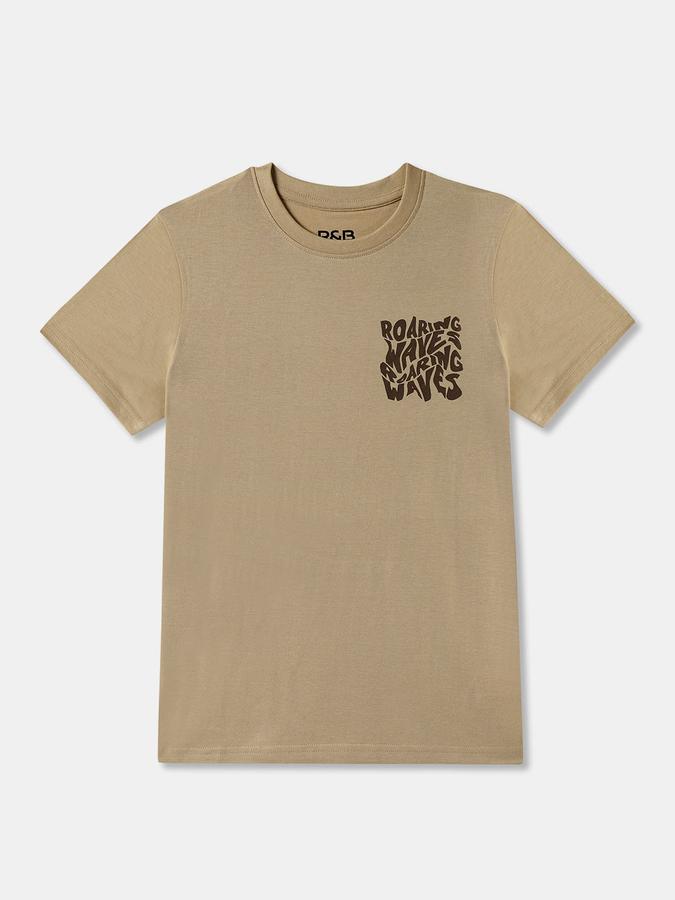 Boys Graphic Print Pure Cotton Regular T Shirt image number 0