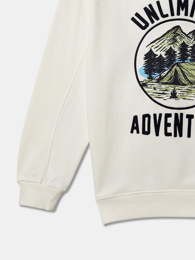 Boys Relaxed Fit Full Sleeve Hooded SweaT-Shirt