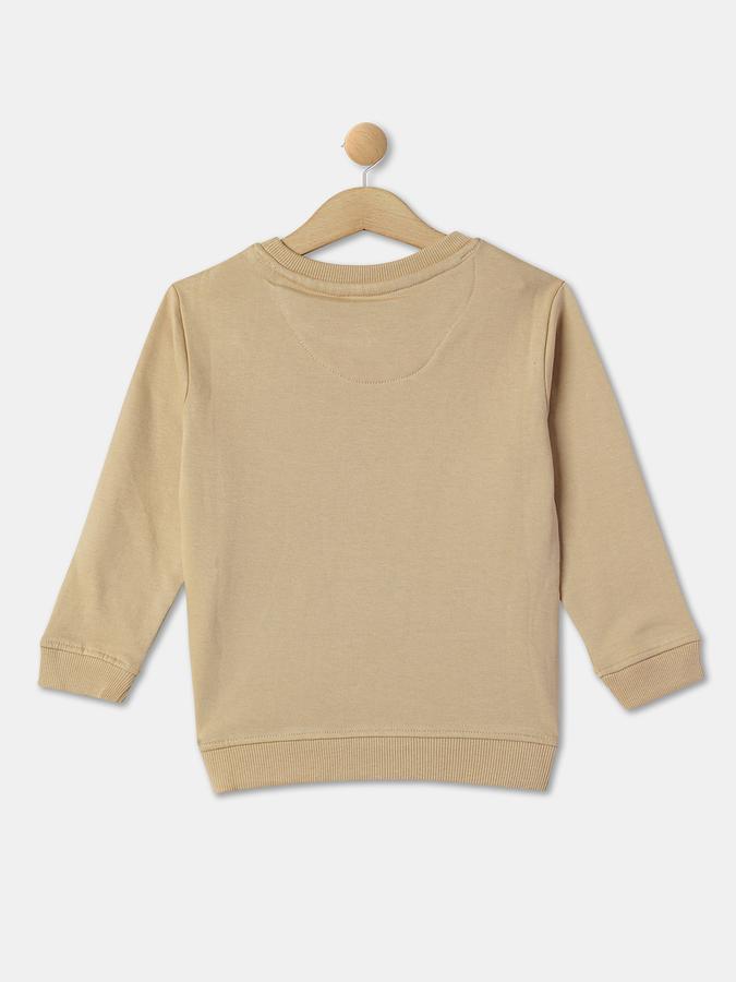 Girls Graphic Print Round-Neck Sweatshirt image number 1