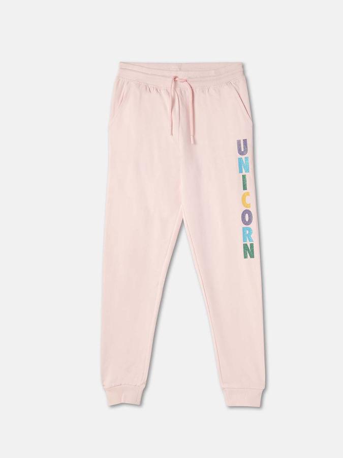 R&B Girls' Pink Printed Co-ord Set
