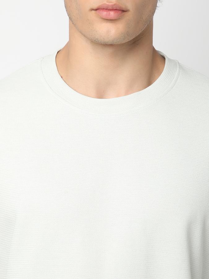 Solid Men Round Neck T-Shirt data-index=