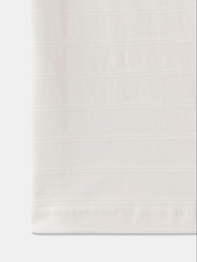 R&B White Cotton Round Neck Printed Boy T-Shirt