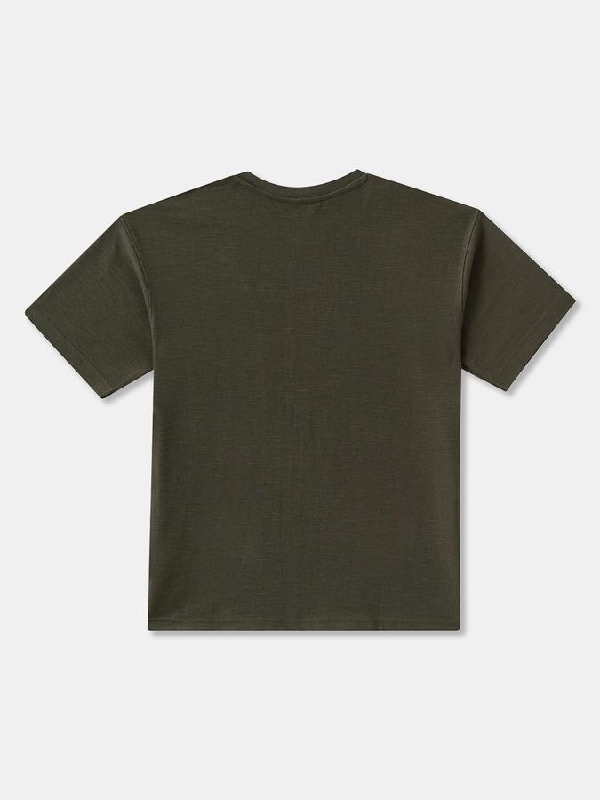 Boys PolyRelaxed Fit Short Sleeve Crew Neck T-Shirt