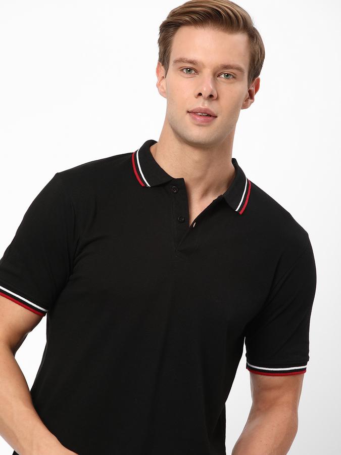 R&B Men Black T-Shirts