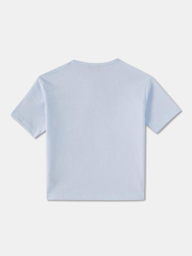 R&B BOYS SOLID REGULAR T-SHIRT image number 1
