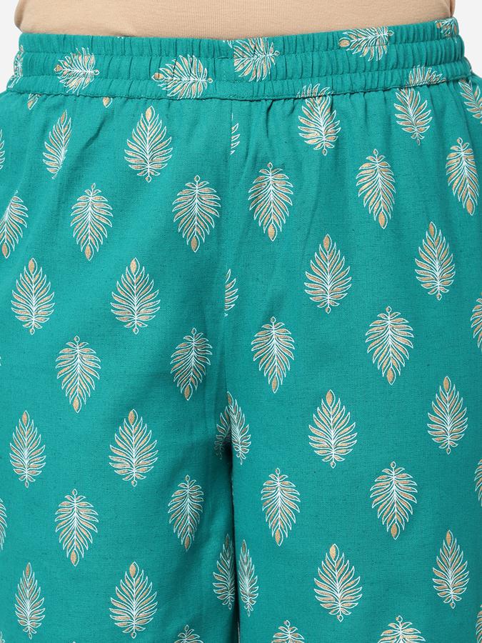 R&B Women Teal Palazzos & Culottes image number 3