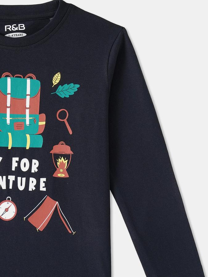 R&B Boys Graphic Topwear image number 2
