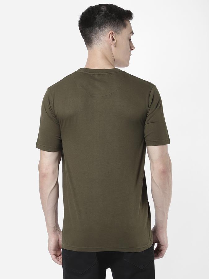 R&B Men Olive T-Shirts data-index=