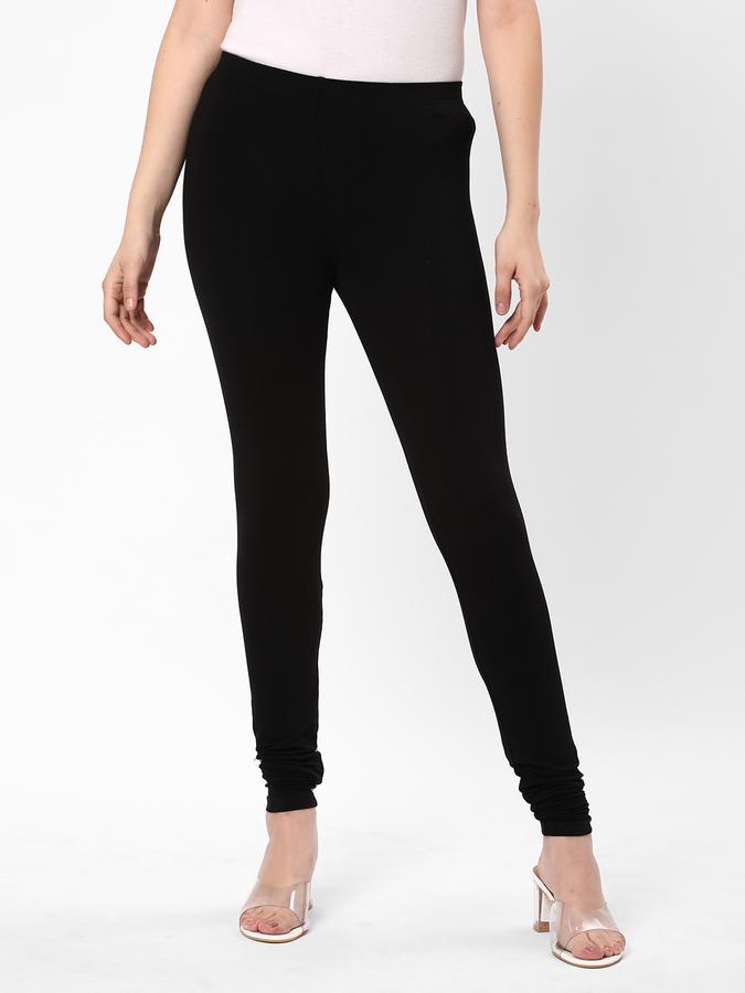 R&B Women Ethnic Wear Black Leggings