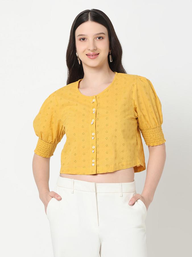 R&B Women's Yellow Top