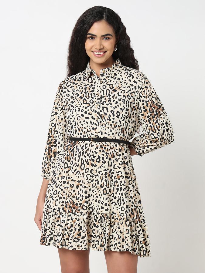 R&B Women A-line Above Knee/Mid Thigh Length Dress  image number 1