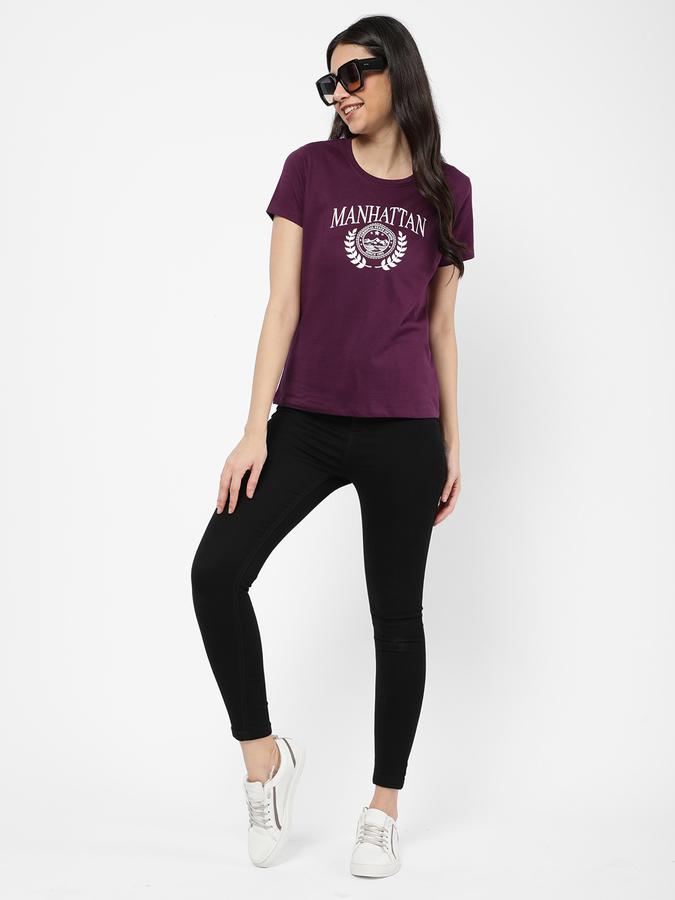 R&B Purple Women Tops & T-Shirts image number 1
