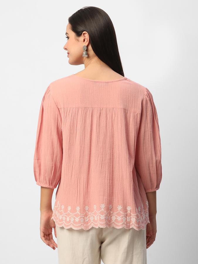 Women Ethnic Embroidered Tunic image number 2