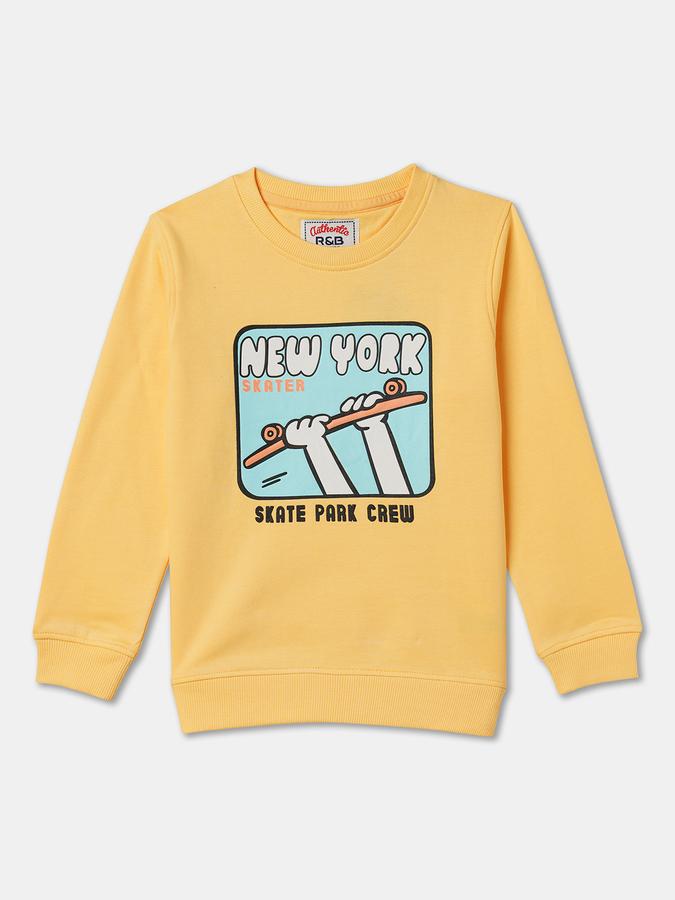Full Sleeve Graphic Print Boys Sweatshirt