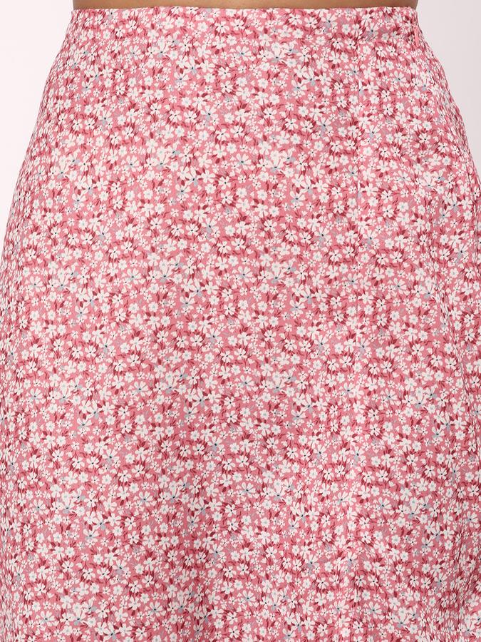 Women Floral Print A-Line Skirts image number 3