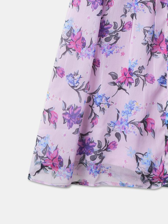 R&B Girls Pink Casual Dresses image number 3