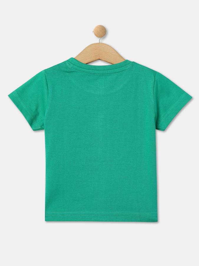 Boys Graphic Print Round-Neck T-Shirt image number 1
