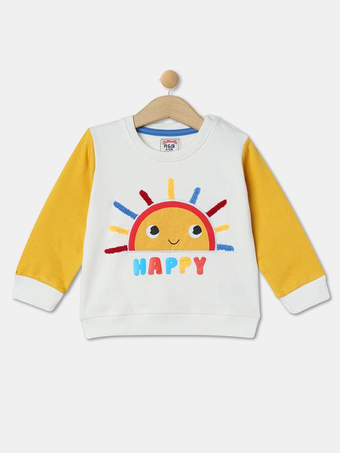 R&B Boys White Sweatshirt
